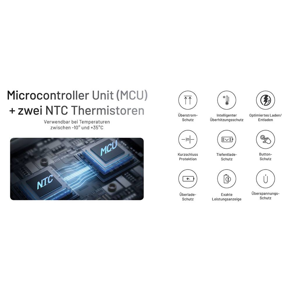 Nitecore Pocket5 Powerbank 5.000mAh - Blau