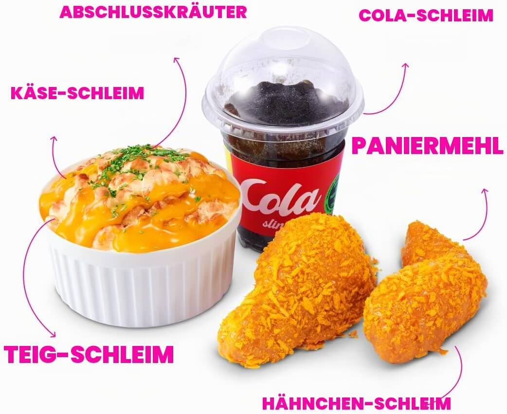 Zuru 15916 - Slime Mart Einkaufskorb - Gebratenes Hähnchen / Chicken Wings