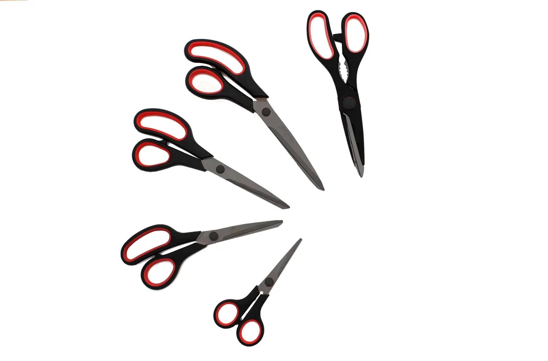 Scheren - Set Titan-beschichtet 5-teilig