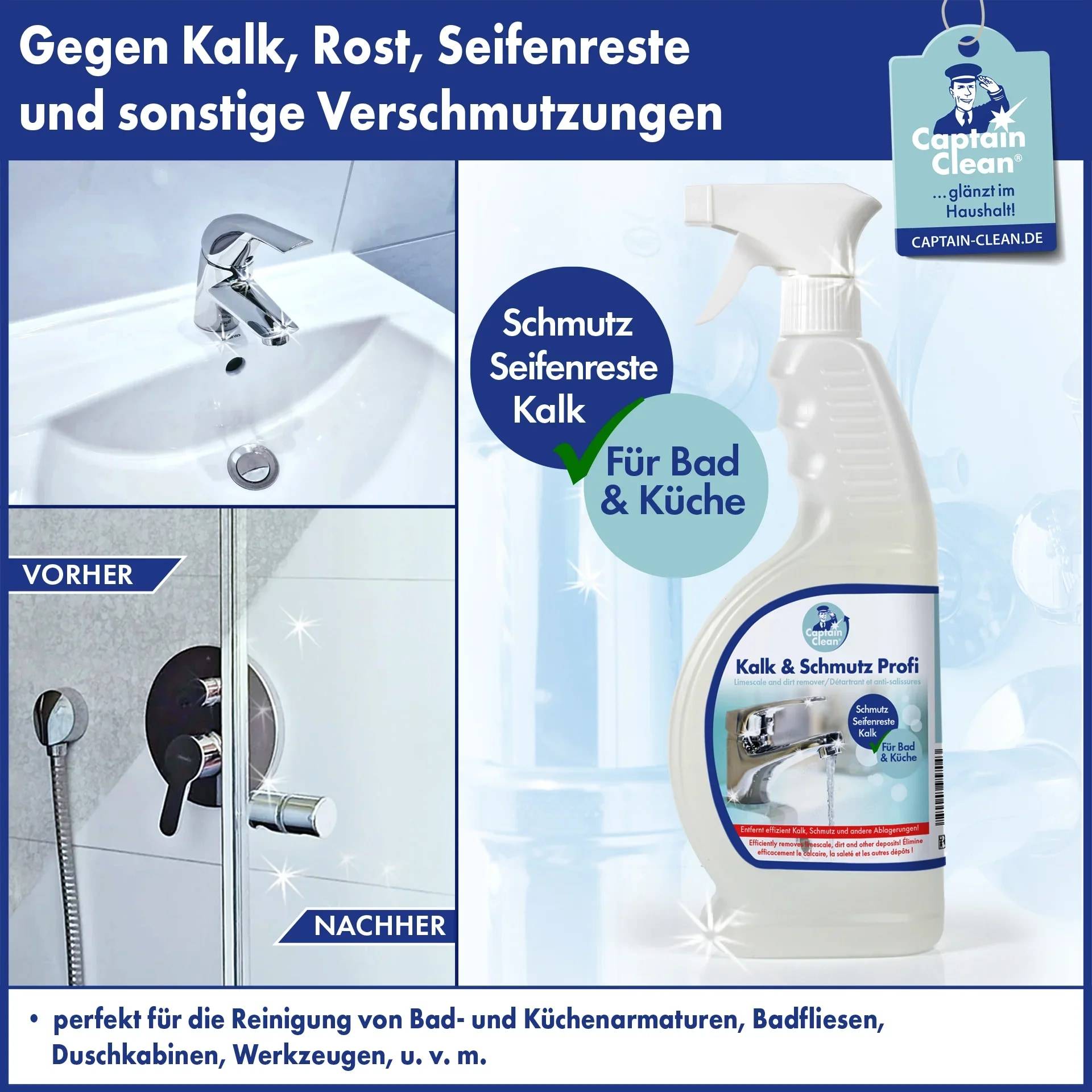 Kalk und Schmutz Profi 650 ml