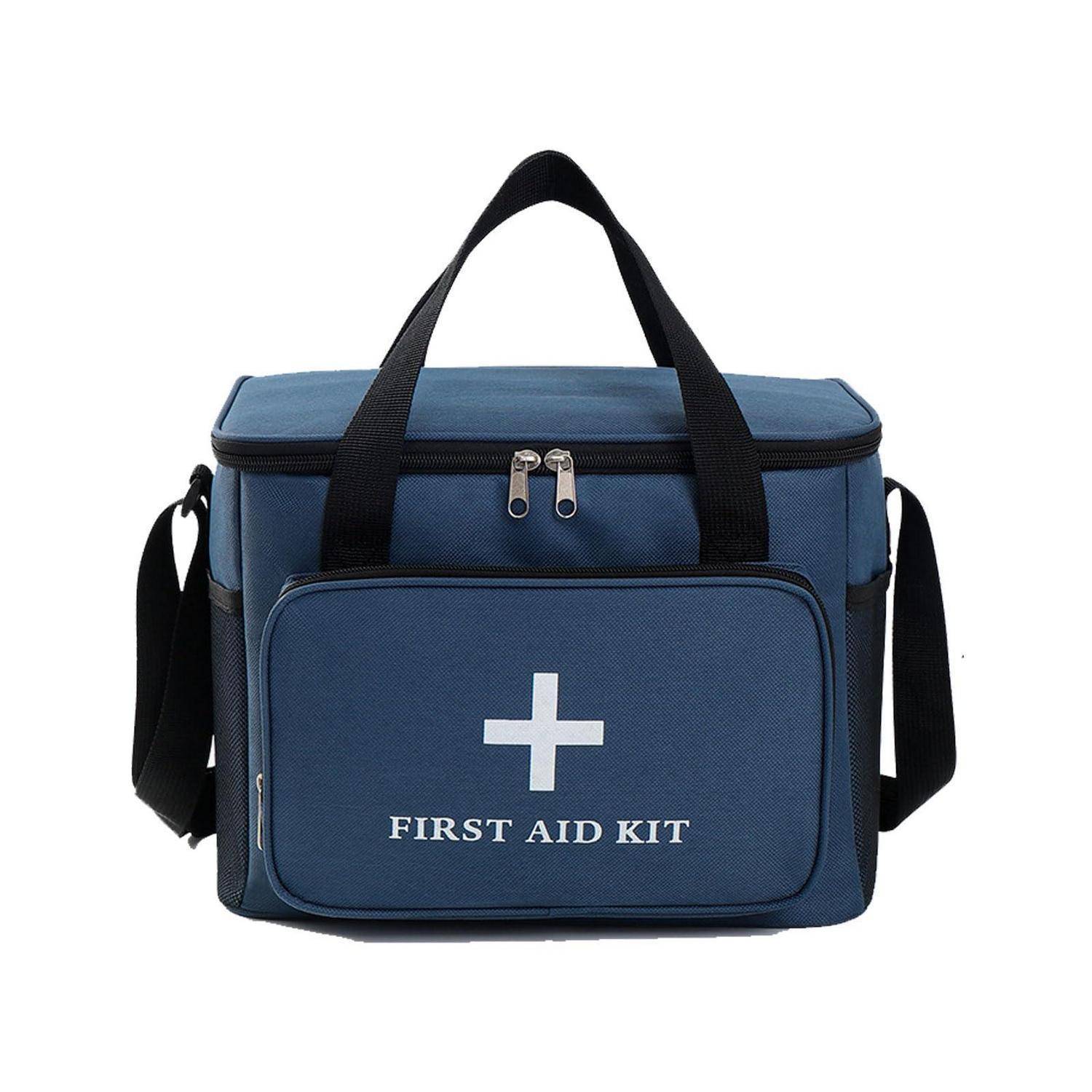 Erste Hilfe Tasche 14L Blau wasserdicht Oxford Stoff mit Tragegurt