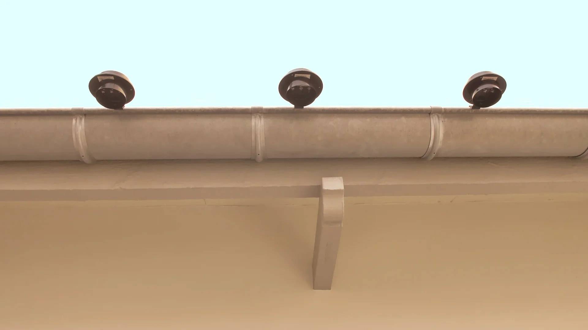 Dachrinnen Solarleuchte 3er-Set
