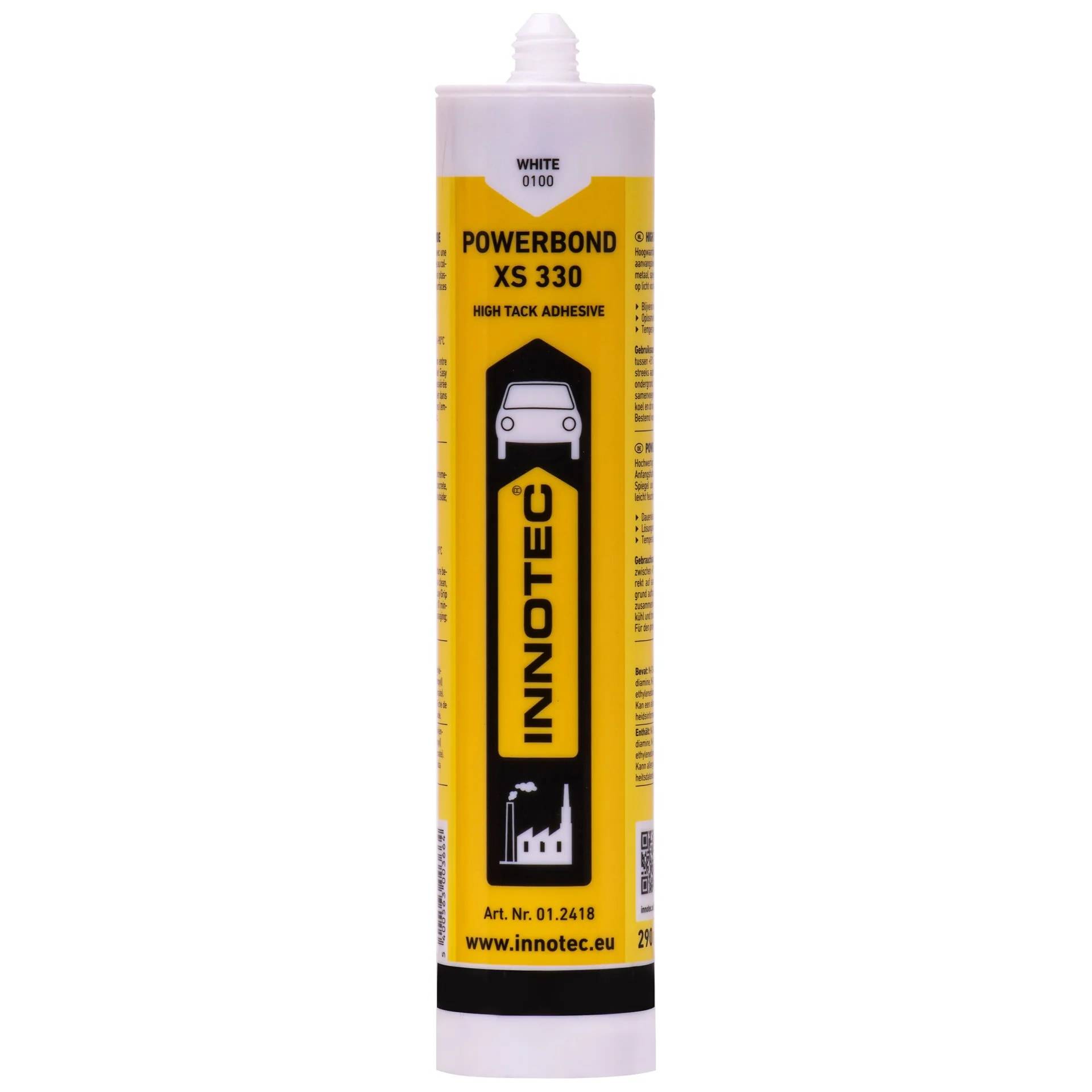 INNOTEC Powerbond XS 330 weiß 290ml Klebemasse inklusive Mischhülse