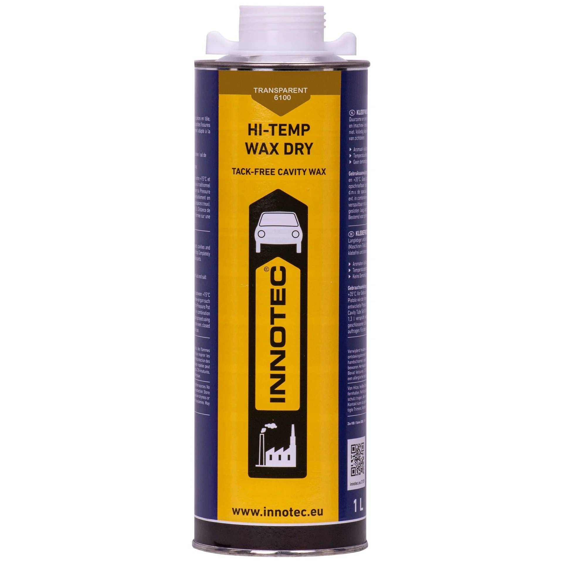 INNOTEC Hi Temp Wax DRY 1 Liter transparent Unterbodenschutz