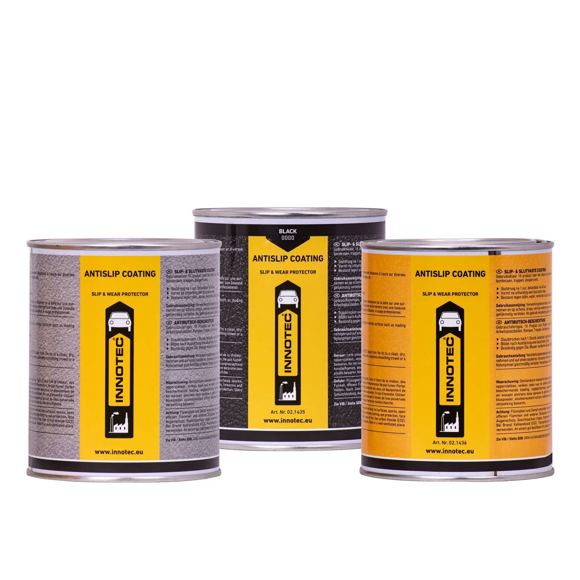 INNOTEC Anti Slip Coating schwarz 1 Liter Dose 02.1435