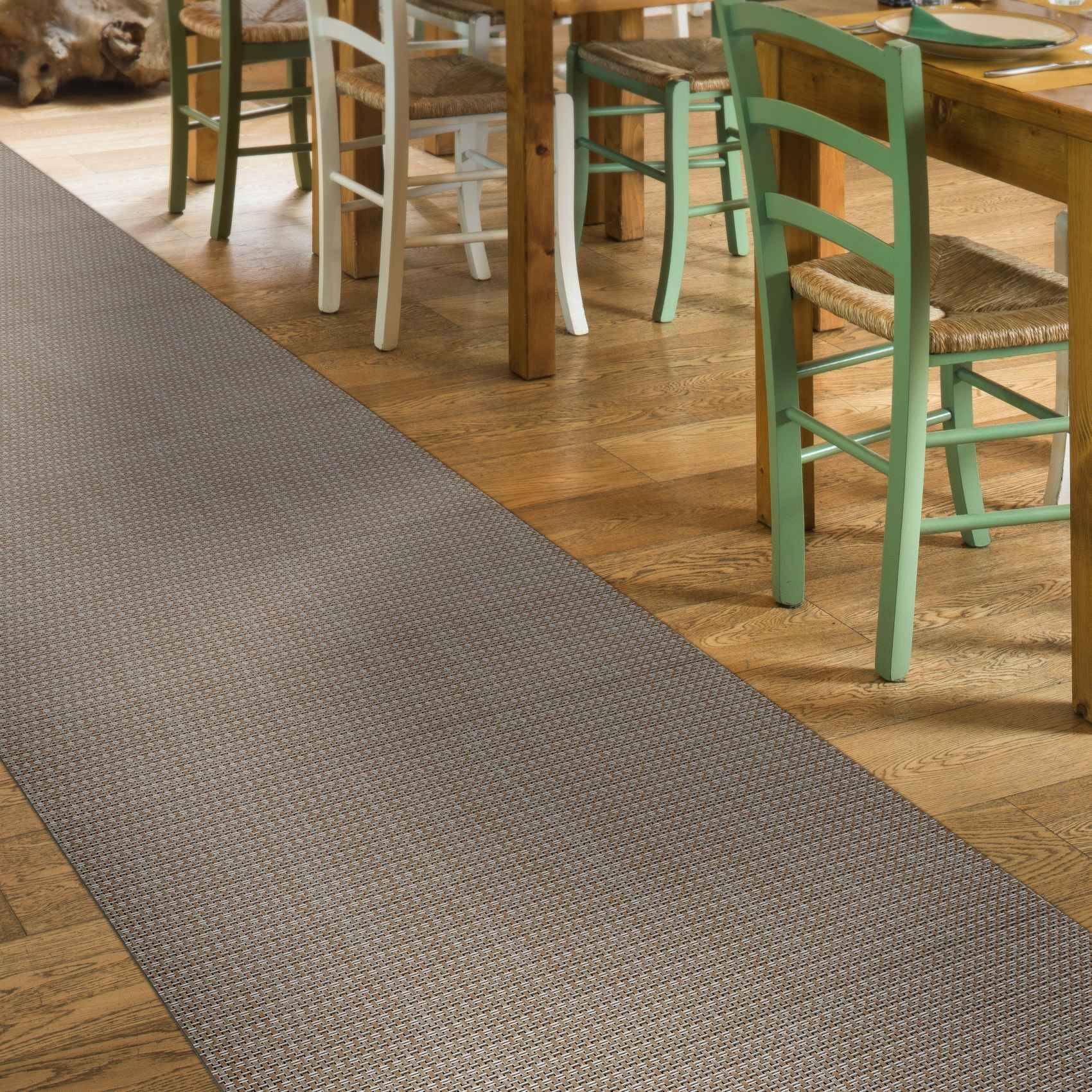 ANRO TATAMI Läufer Beige 50 x 220 cm Rattanoptik für innen und außen