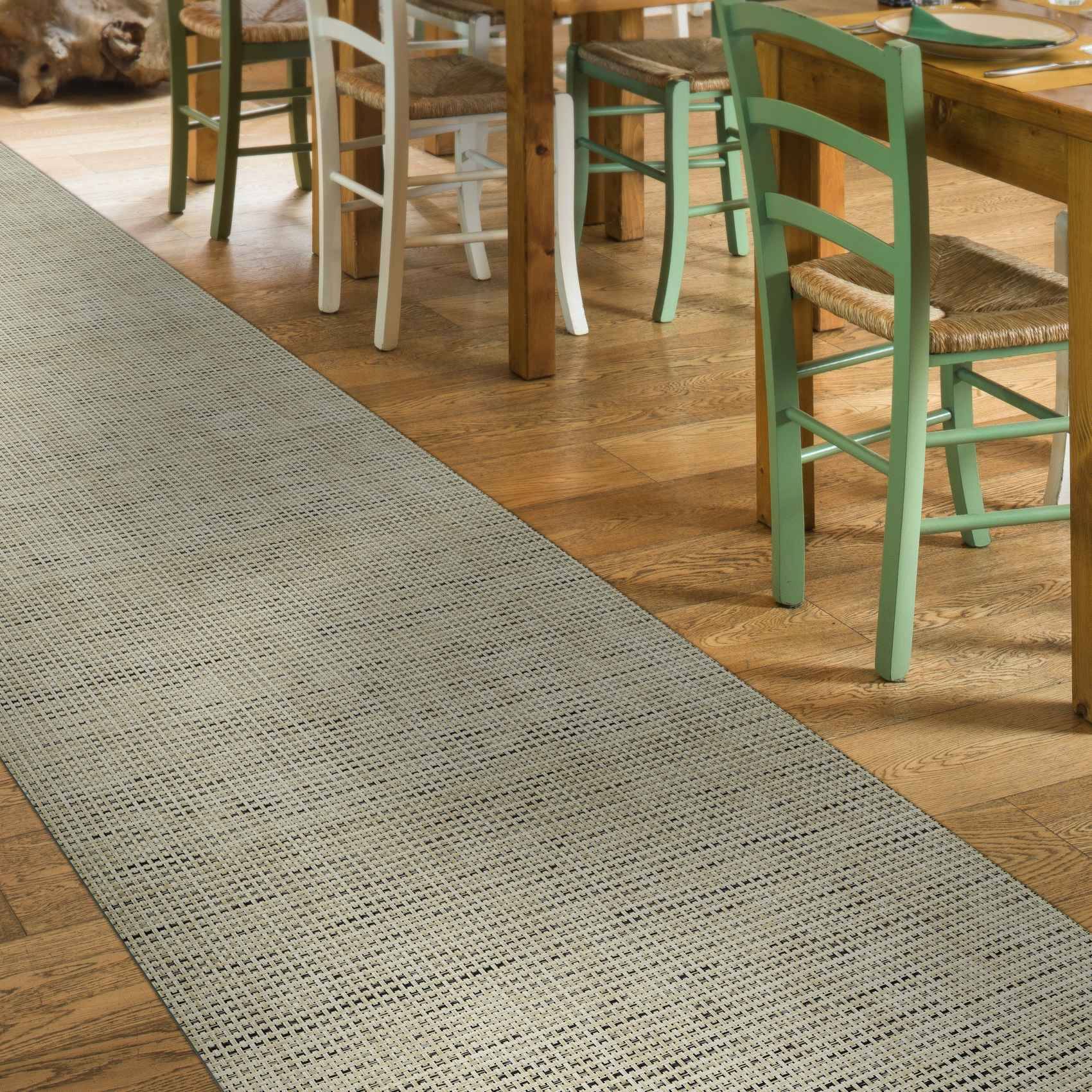ANRO TATAMI Läufer Wüstensand 50 x 240 cm Rattanoptik In- und Outdoor