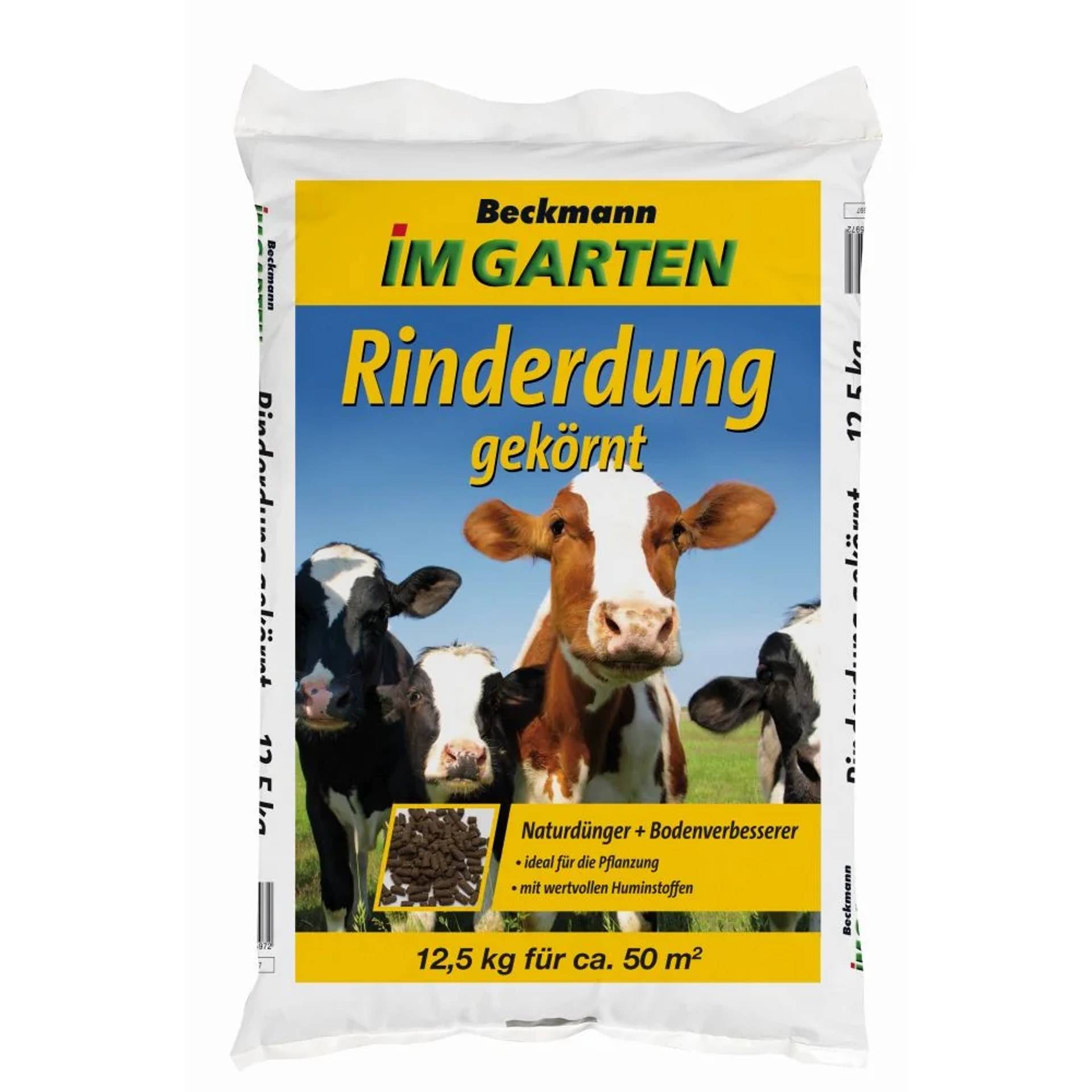 2 x Rinderdung gekörnt 12 5 Kg BIO Anbau geeignet