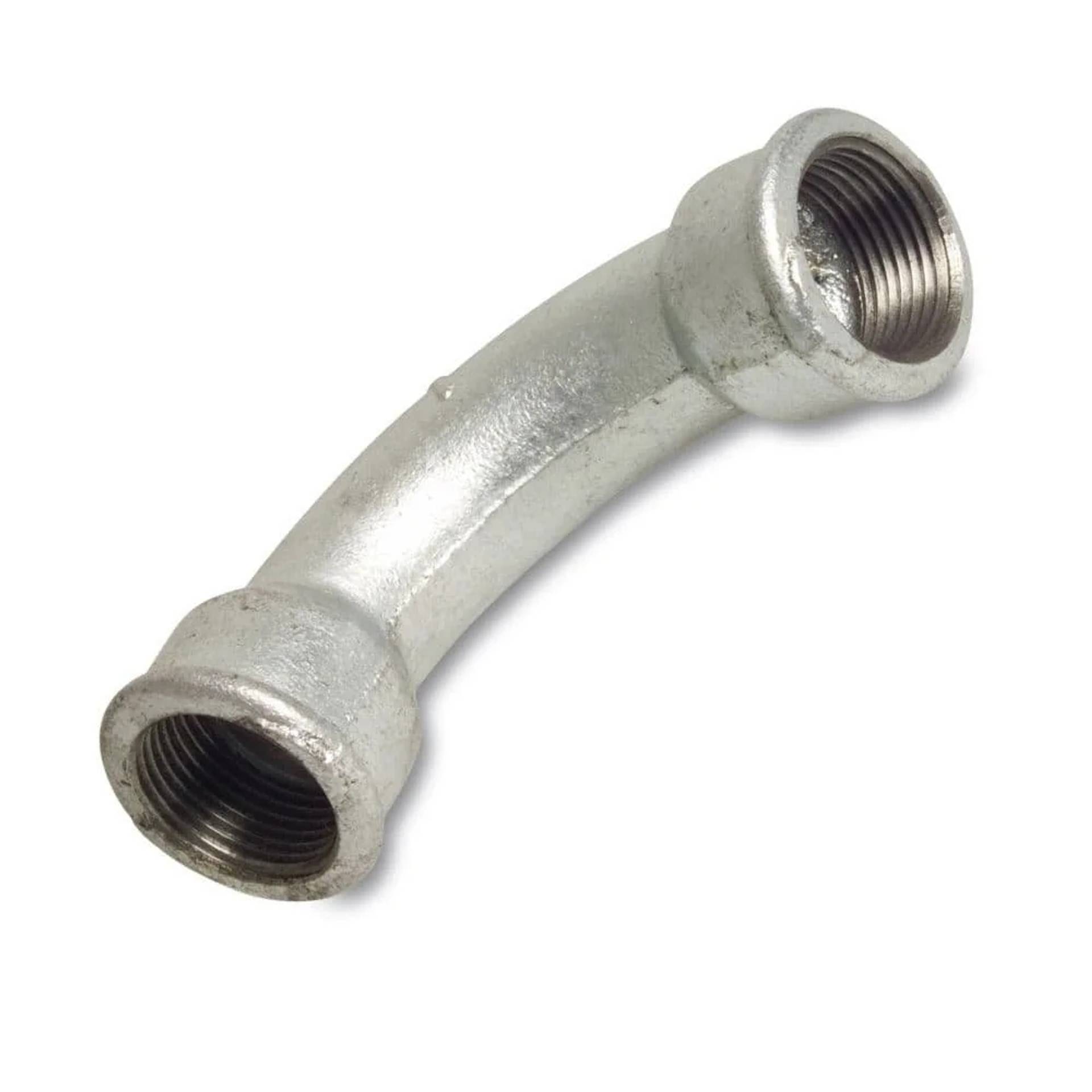 Gewindefitting Temperguss Bogen 90° 1 1/4 IG x 1 1/4 IG
