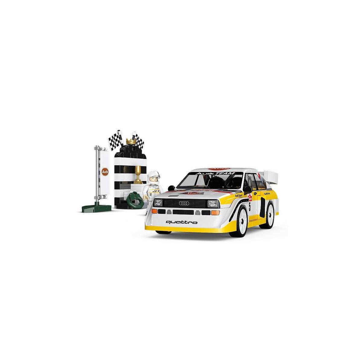 Audi Sport quattro S1 E2 Rally Legend (1985), 229 Teile, Maßstab 1:35
