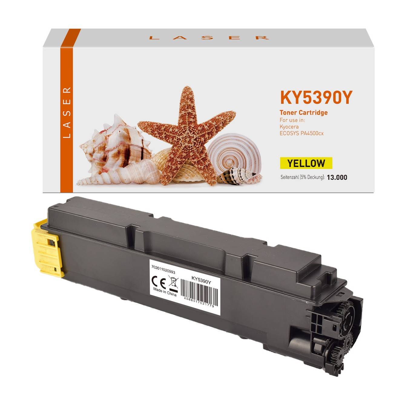 Kompatibel zu KYOCERA 1T02Z1ANL0 / TK-5390 Y Toner-Kit, gelb, 13.000 Seiten