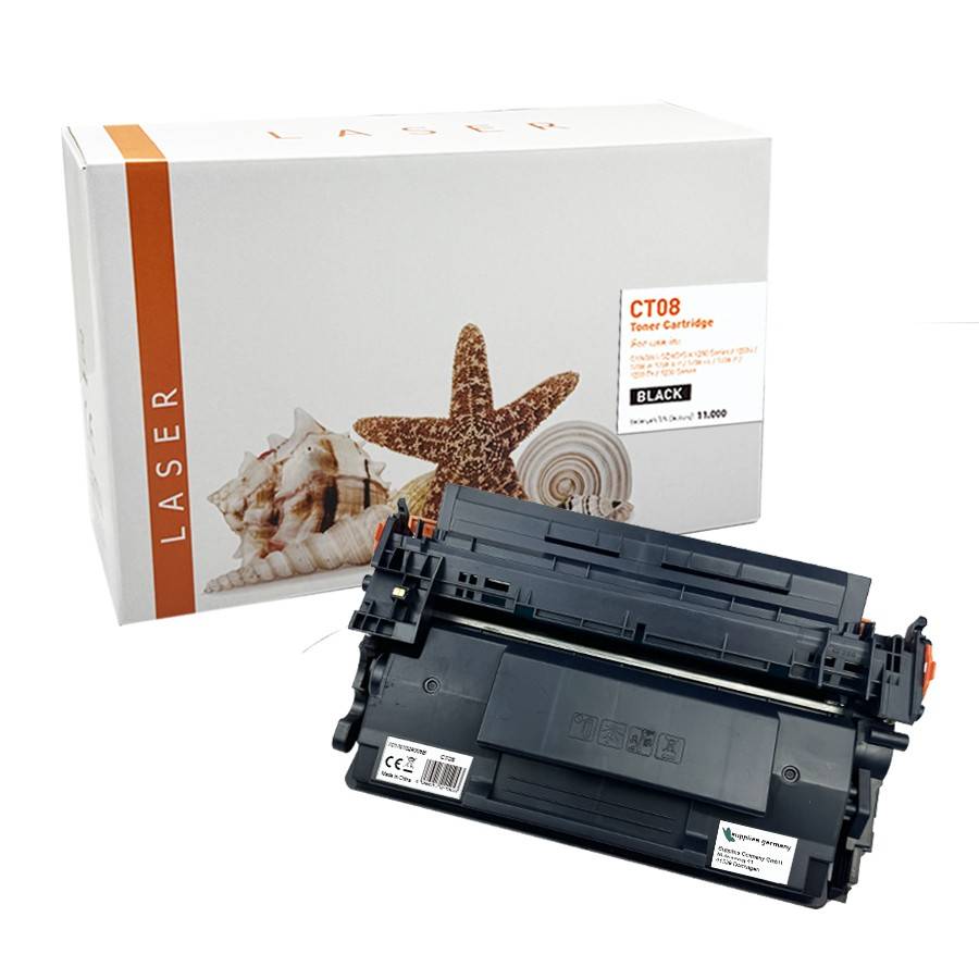 Kompatibel zu CANON 3010C006 / T08 Tonerkartusche, schwarz, 11.000 Seiten