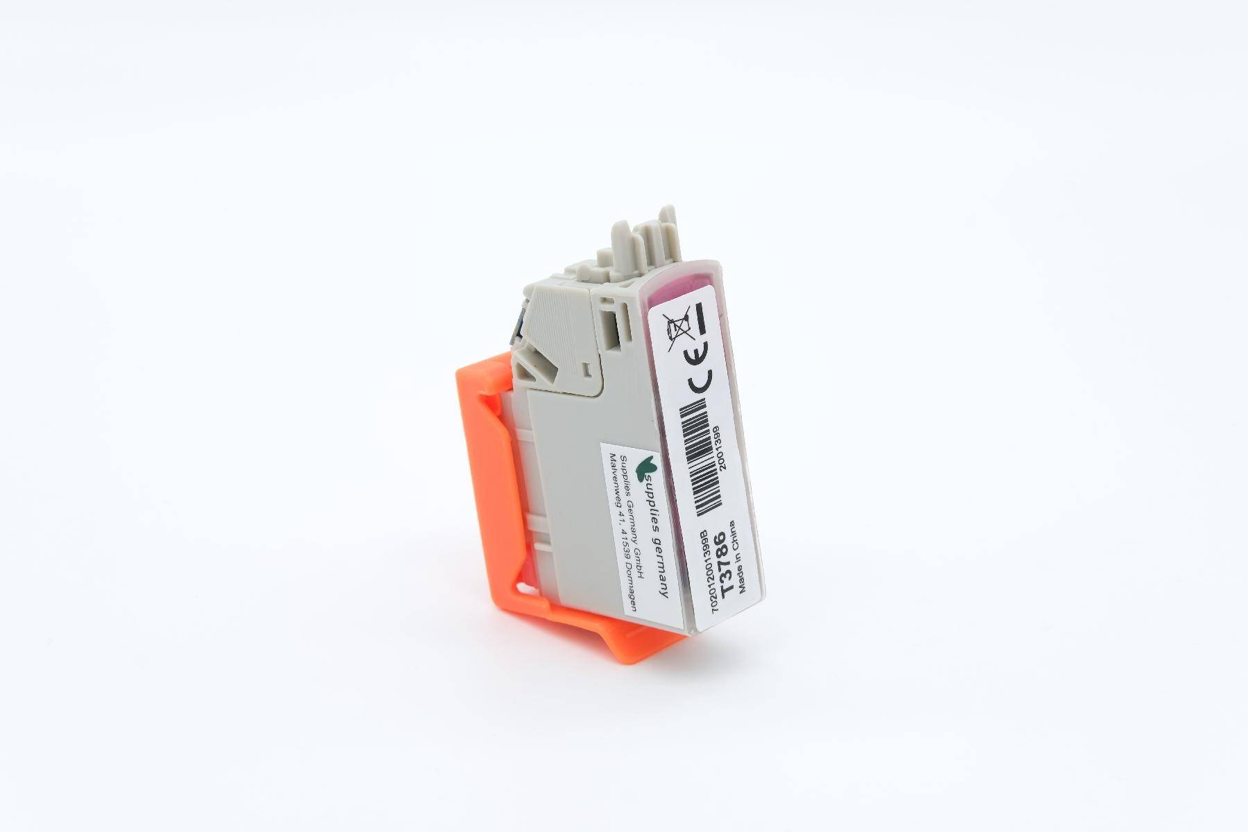 Kompatibel zu EPSON C13T37964010 / 378XL Tintenpatrone hell High-Capacity, magenta, 830 Seiten
