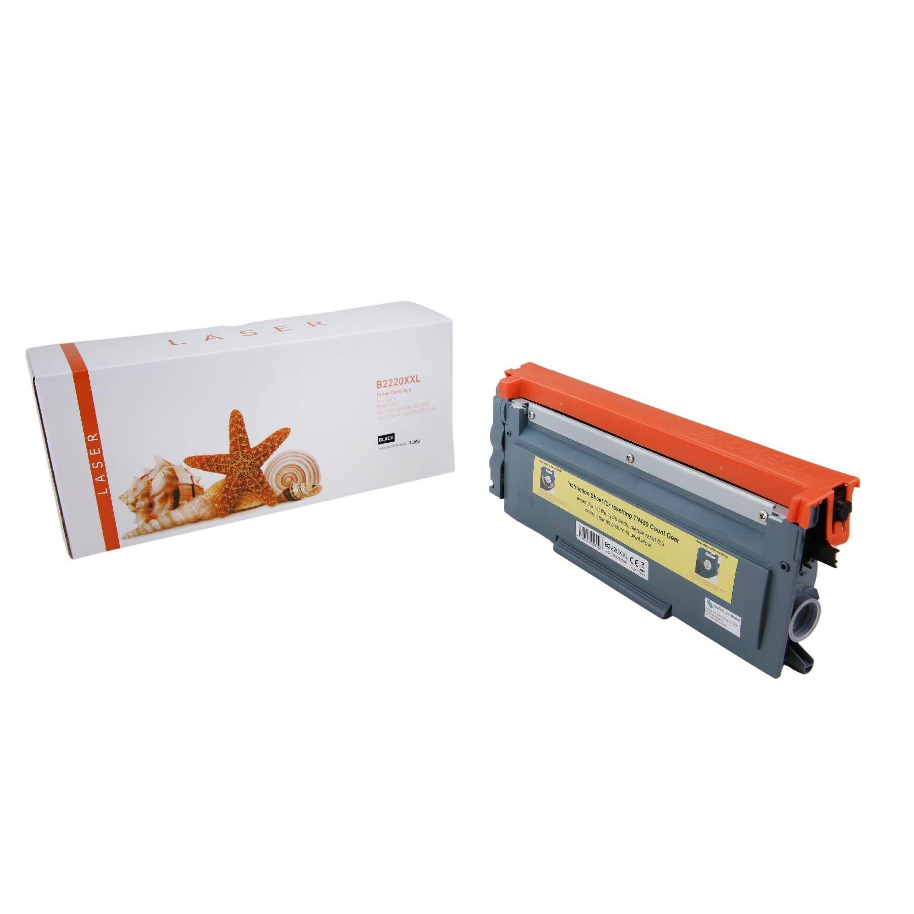 Kompatibel zu BROTHER TN-2220XL Toner-Kit, schwarz, 5.200 Seiten