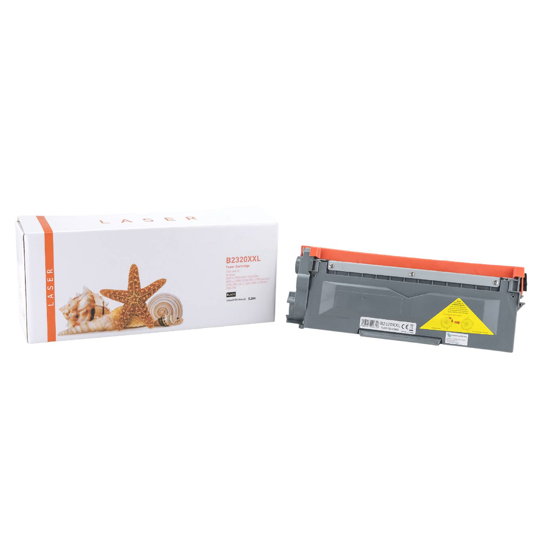 Kompatibel zu BROTHER TN-2320-XL Toner-Kit High-Capacity, schwarz, 5.200 Seiten