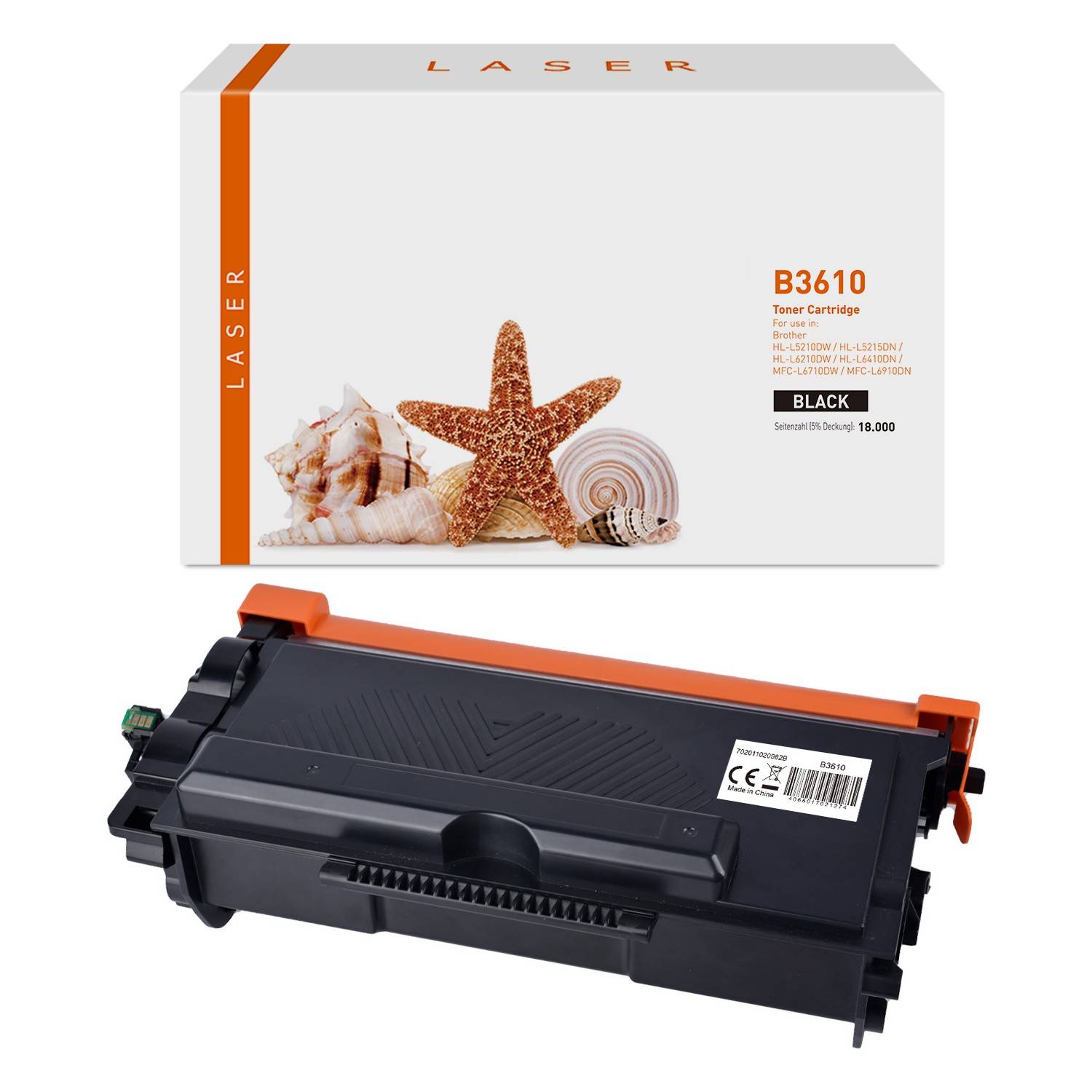 Kompatibel zu BROTHER TN-3610 Toner-Kit extra High-Capacity, schwarz, 18.000 Seiten