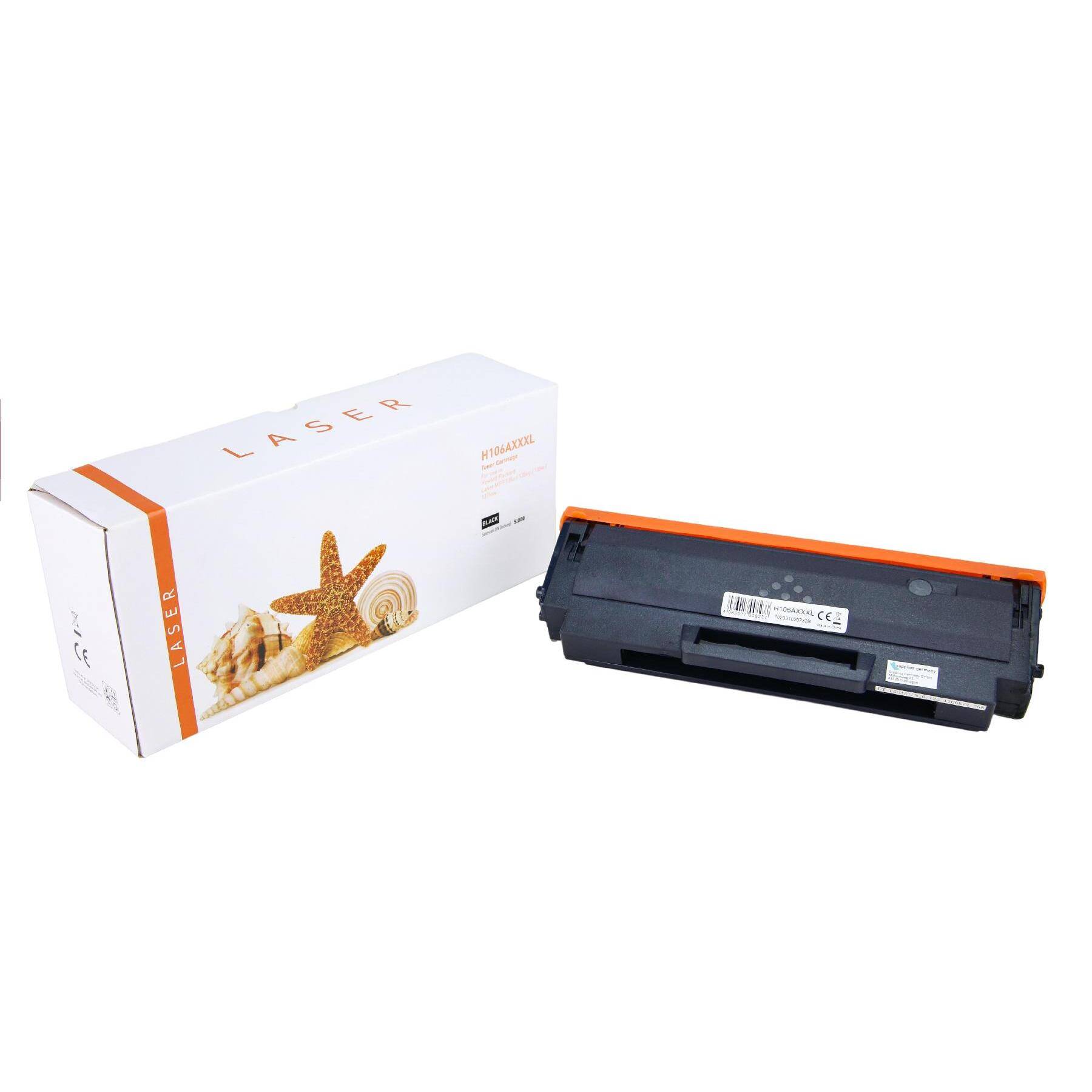 Kompatibel zu HP W1106XXL / 106A Tonerkartusche, schwarz, 5.000 Seiten