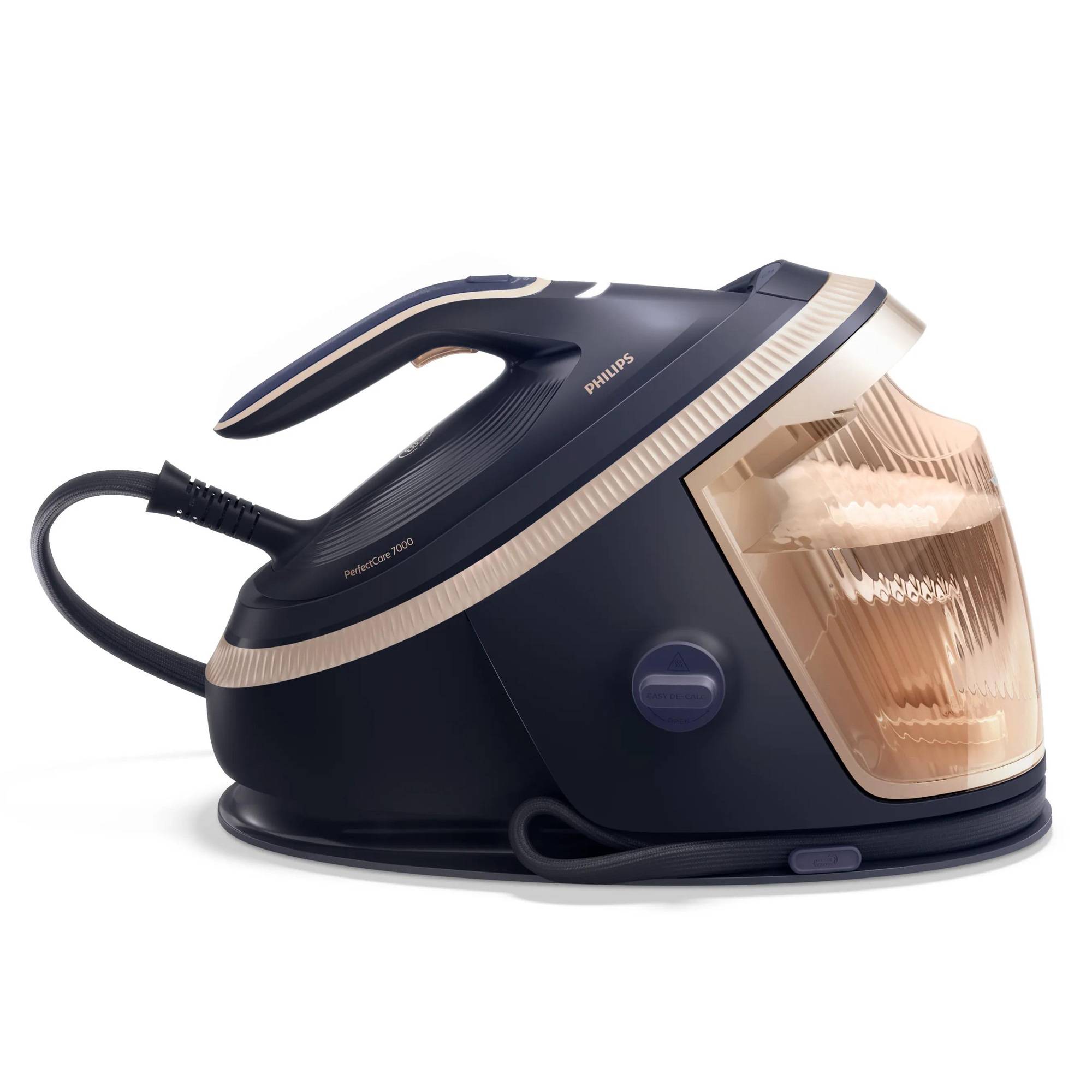 Philips PerfectCare PSG7300/20 SteamGlide Dampfbügelstation 3120W schwarz/gold