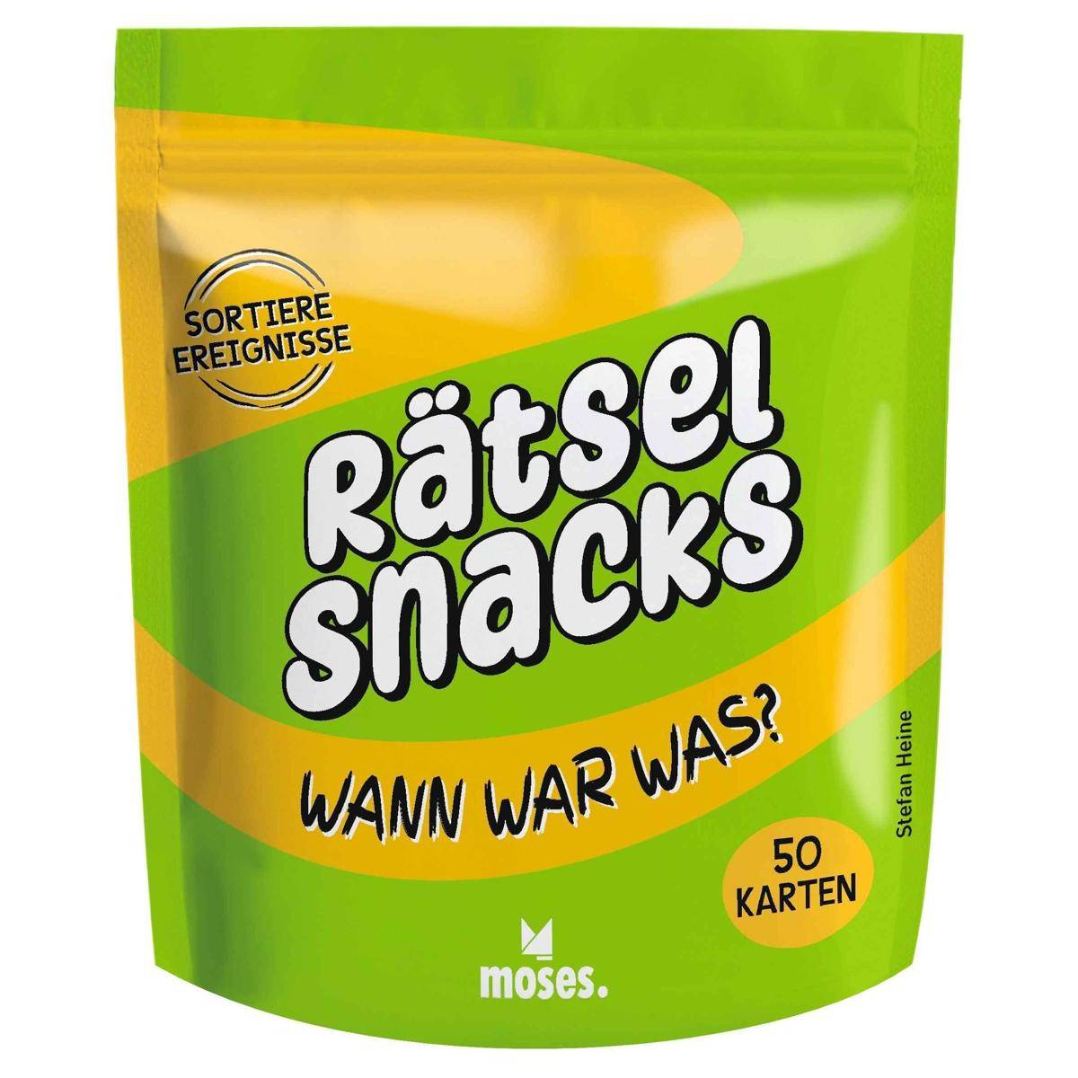 Grünes „Rätsel Snacks