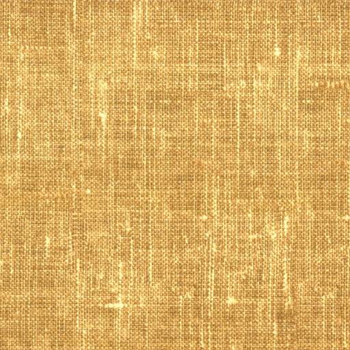 Abstrakter goldbeige strukturierter Fabric-Hintergrund mit subtiler vertikaler und überkreuzter Webmusterung.