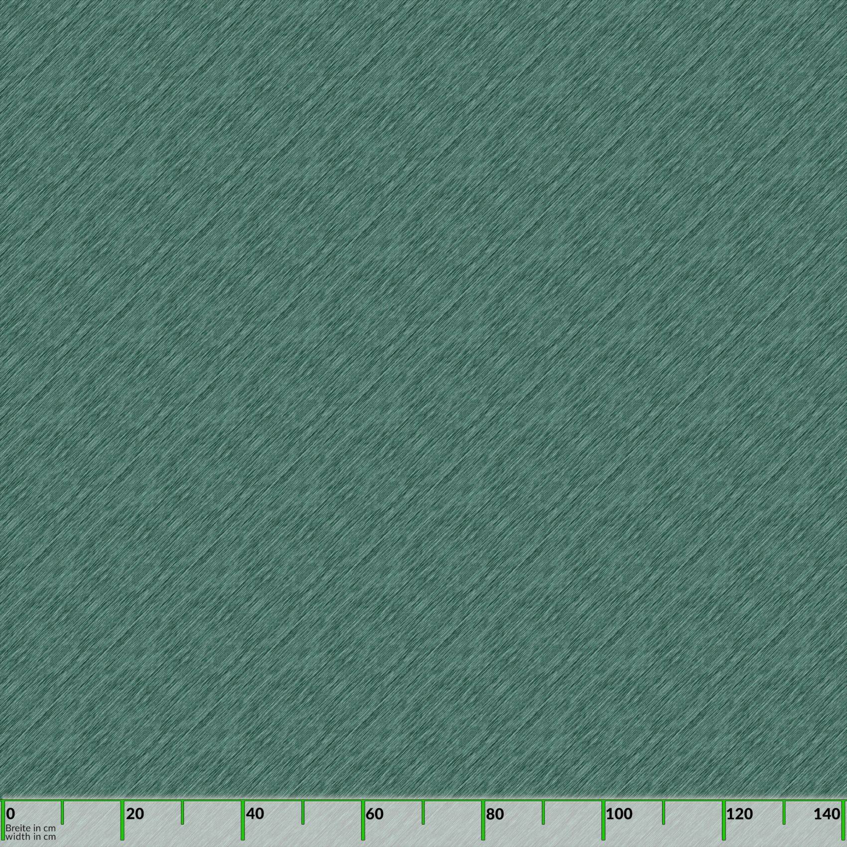 Ein grüner strukturierter Diagrammhintergrund mit nur der sichtbaren x-Achse am unteren Rand, beschriftet von 0 bis 140 in 20er-Schritten.