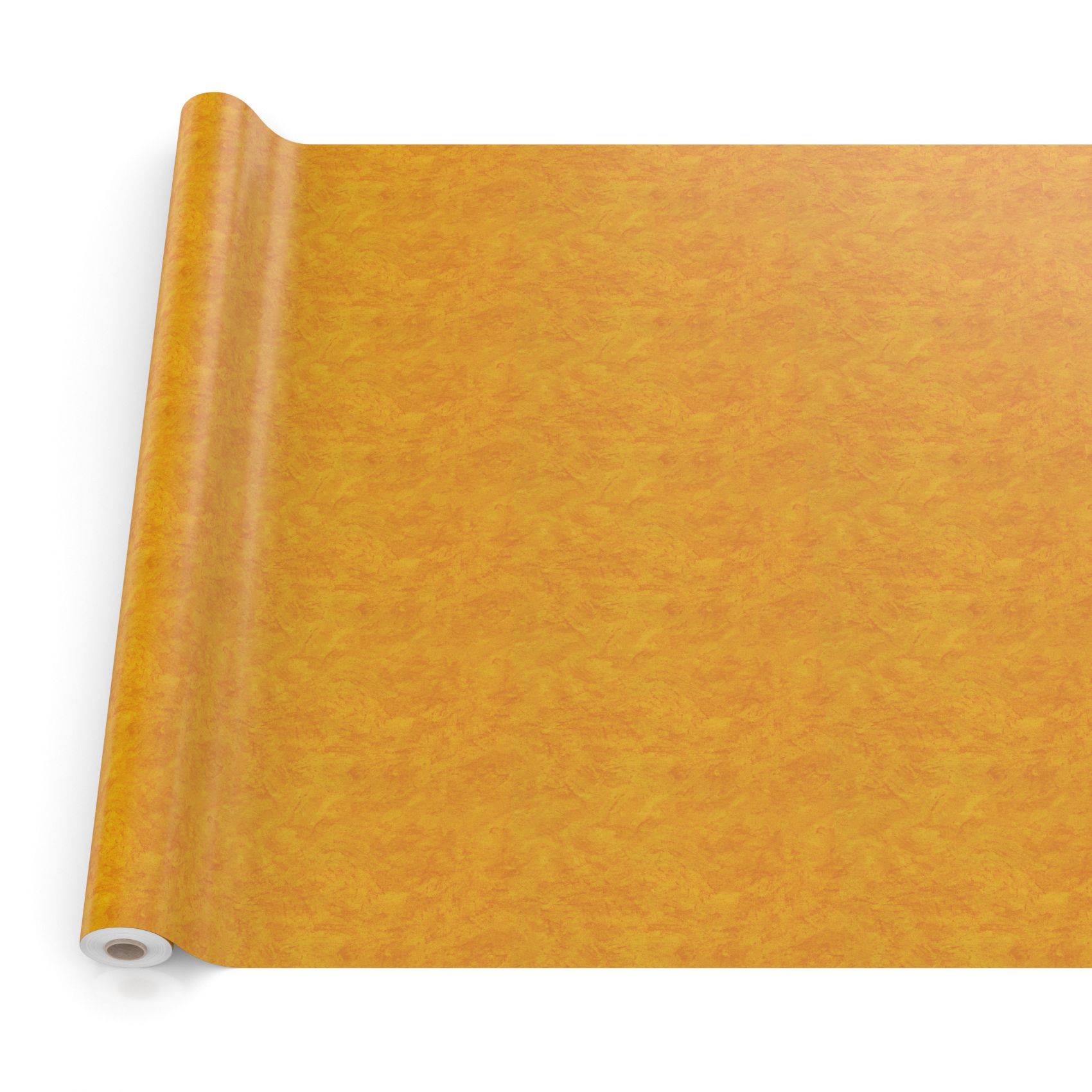 ANRO Tischdecke Marmor Orange 160 x 120 cm eckig Schnittkante Wachstuch Marmoroptik