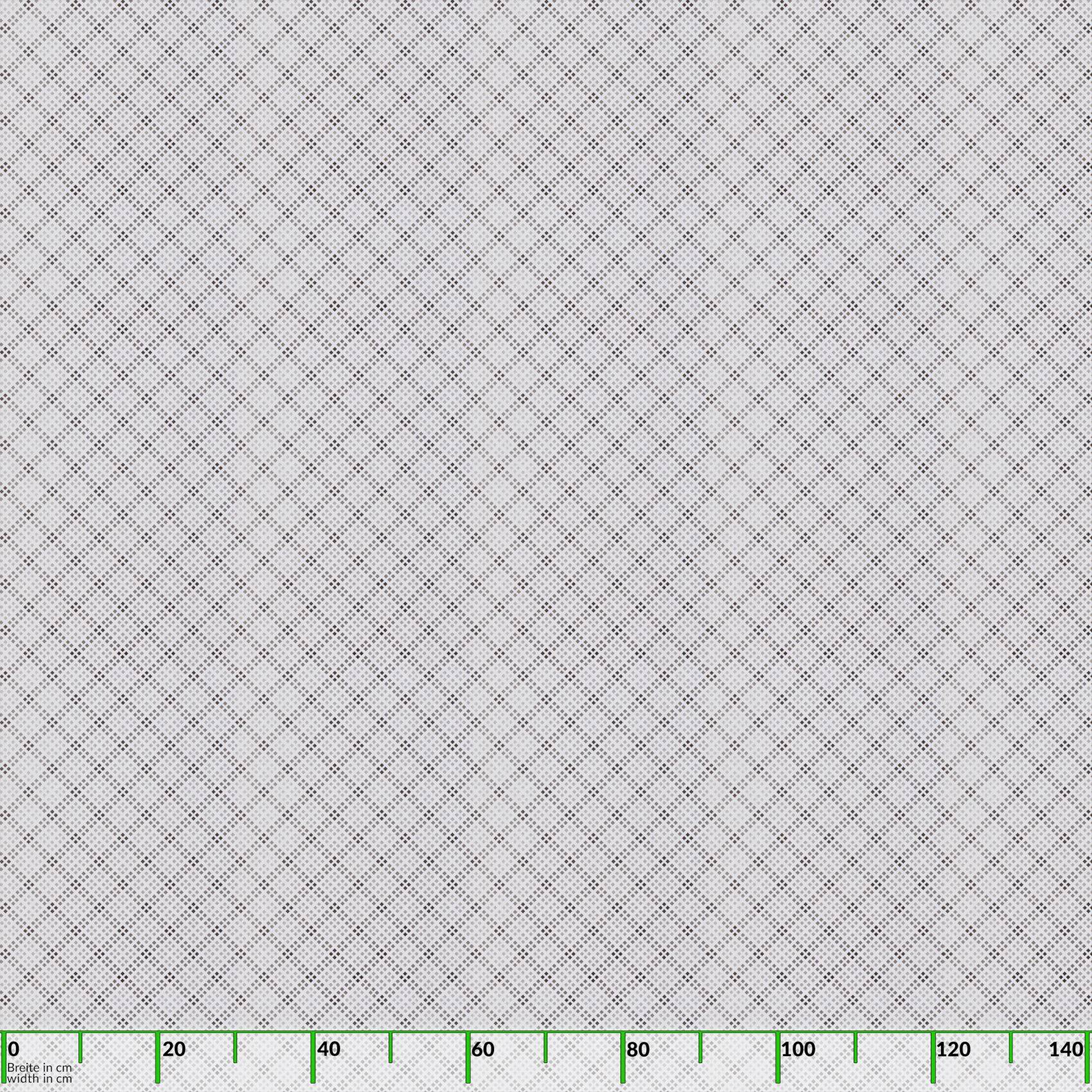 Leeres Diagramm mit weißem Hintergrund, x-Achse unten mit Beschriftung von 0 bis 140 in 20er-Schritten und kleine grüne Häkchen.