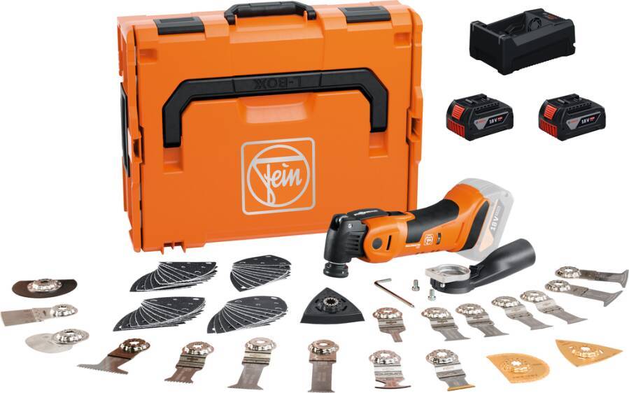 Akku-Multi-Tool Multimaster AMM 700 Max TOP 65198+61646 Typ Set Opt. - Lieferumfang 2x 5,0 Ah Akkus, Ladegerät GAL 12V/1