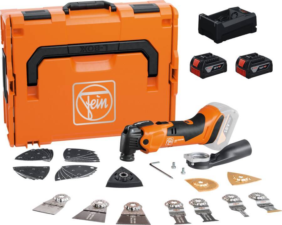 Akku-Multi-Tool Multimaster AMM 500 Plus TOP 65196+61646 Typ Set Opt. - Lieferumfang 2x 5,0 Ah Akkus, Ladegerät GAL 12V/