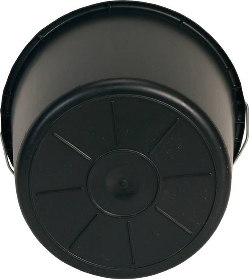 Baueimer 12 l schwarz 48752A