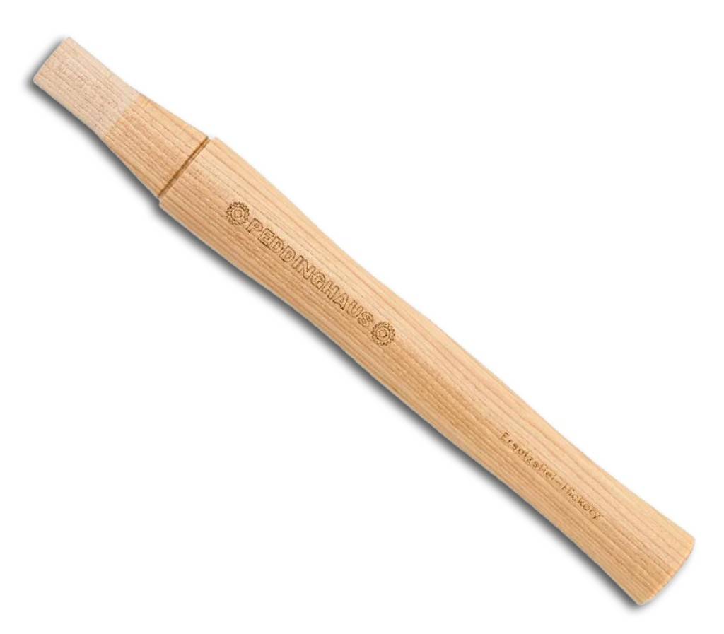 Hickory-Stiel für SchlosserhammerFür Schlosserhämmer mit ovalem AugeHammerstiel nach DIN 5111