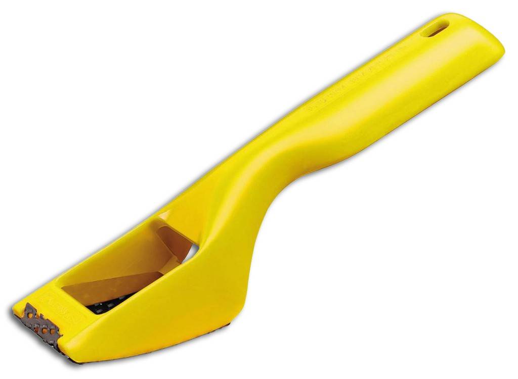 Schaber Surform Kunststoff-Handgriff Gebogenes Blatt Für die Bearbeitung von kleinen Flächen