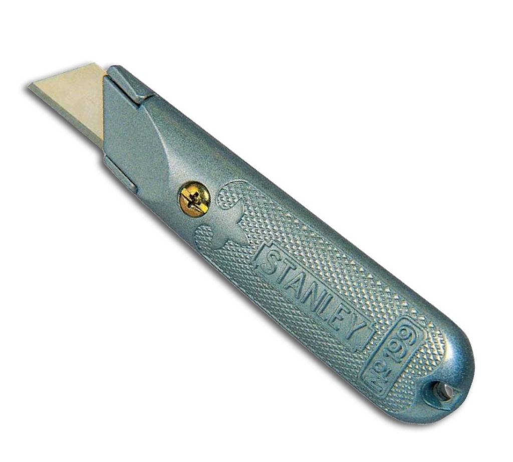 Universalmesser 199 E, Nr. 2-10-199Griff aus ZinkdruckgussInterLock�-Verbindung der Griffschalen für sicheren Halt der KlingeErsatzklingen im Griff