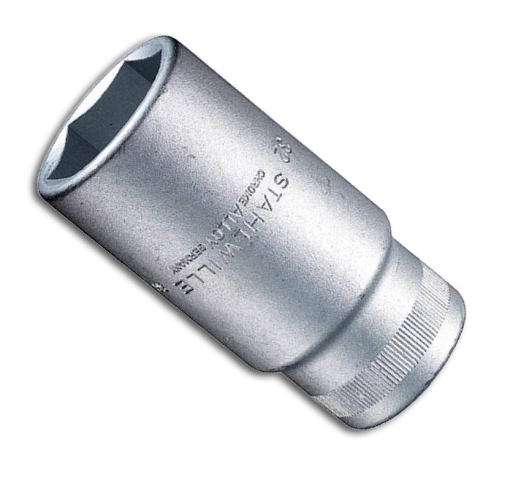 DIN 3124/ISO 2725-1, ASME B 107.5 M lang AS-drive und HPQ-Hochleistungsstahl bis 36 mm, verchromt