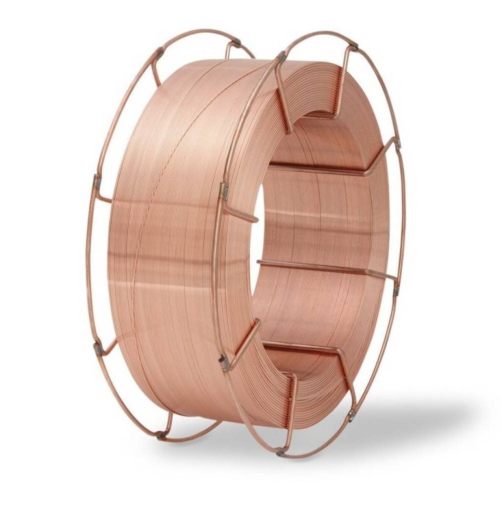 MIG/MAG Massivdraht mittellegiert, warmfest BÖHLER DMO-IGBÖHLER DMO-IG 1,0 mm Korbspule / Basket spool 18 kgMassivdrahtelektrode für das Schutzgass