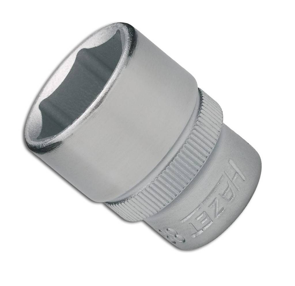 Mit RändelungOberfläche verchromt, poliertDIN 3124, ISO 2725-1Made In GermanyAntrieb Vierkant hohl 3/8 Zoll 10 mmAbtrieb Außen Sechskant-Tractionsp