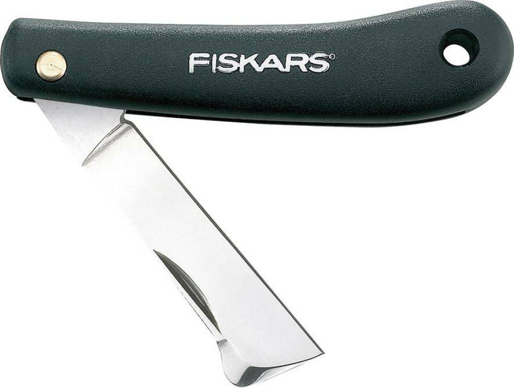 Okuliermesser K60 1001625Scharfes Messer mit Löser am Klingenrücken zum Veredeln von Pflanzen, z. B. Obstbäumen oder RosenEinseitig geschliffene Sc