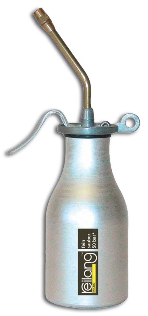 Mikrozerstäuber AluminiumAusführungBehälter aus Aluminium. Dank vernickelter Präzisionspumpe und Edelstahlkugel im Ventil ist dieser Mikrozerstäu