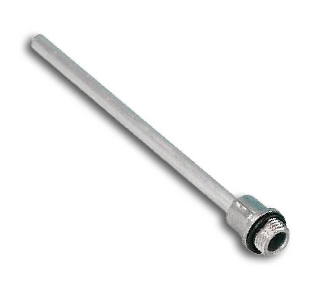 Gerades Rohr für Saugspritze 750 UVAusführung Gerades Aluminiumrohr mit Flügelmutter und Dichtung.