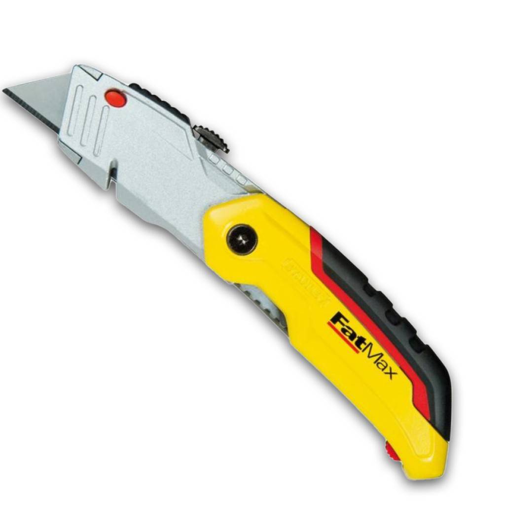 Klappmesser FatMax� Nr. 0-10-825Einziehbare KlingeSchneller Klingenwechsel ohne WerkzeugKlingen im Handgriff verstaubarGürtelklipLieferung Mit 3 Er