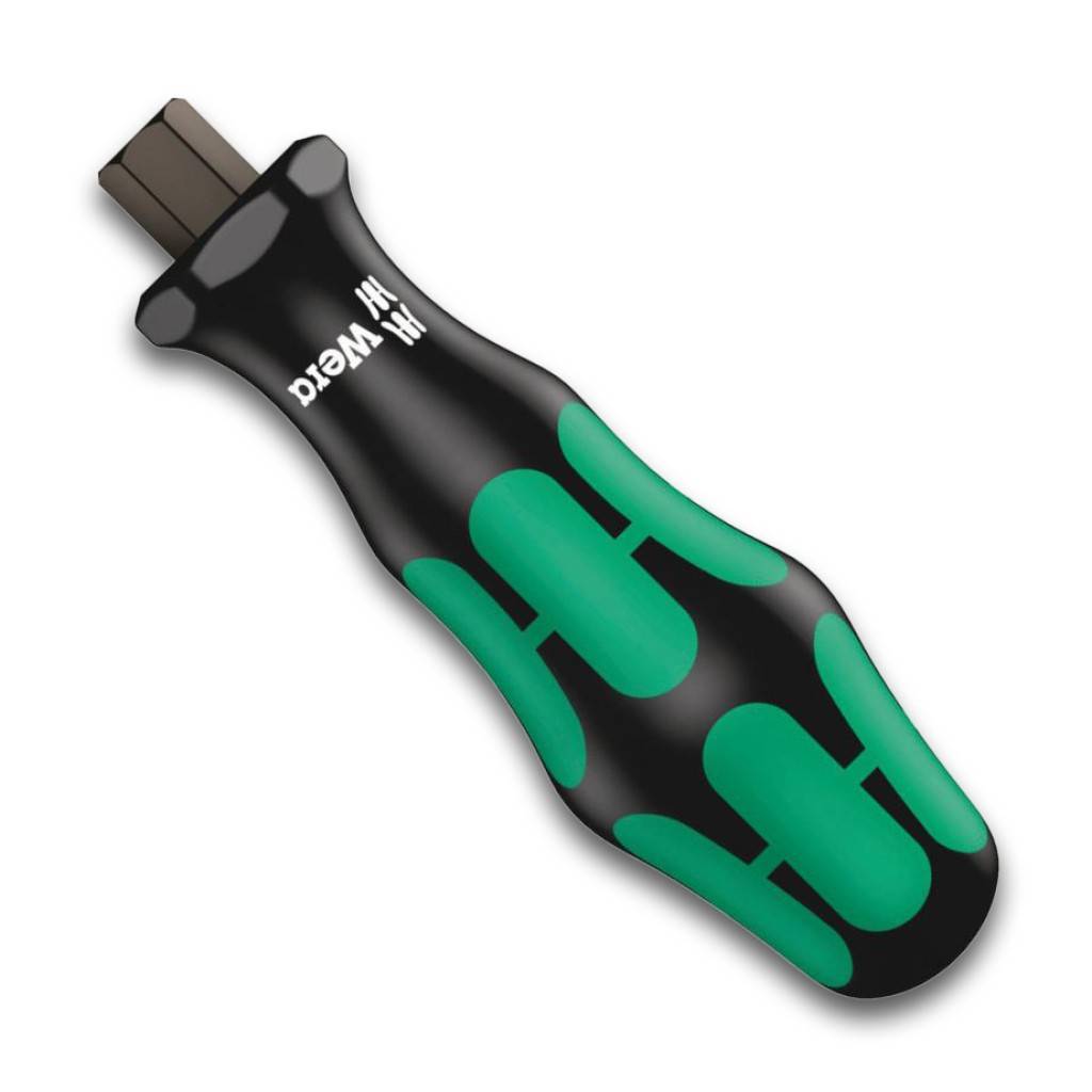 Produktbeschreibung6 mm Vario-Klingen-Adapter. Kraftform Plus Griff für angenehm ergonomisches Arbeiten, bei dem Blasen und Schwielen vermieden