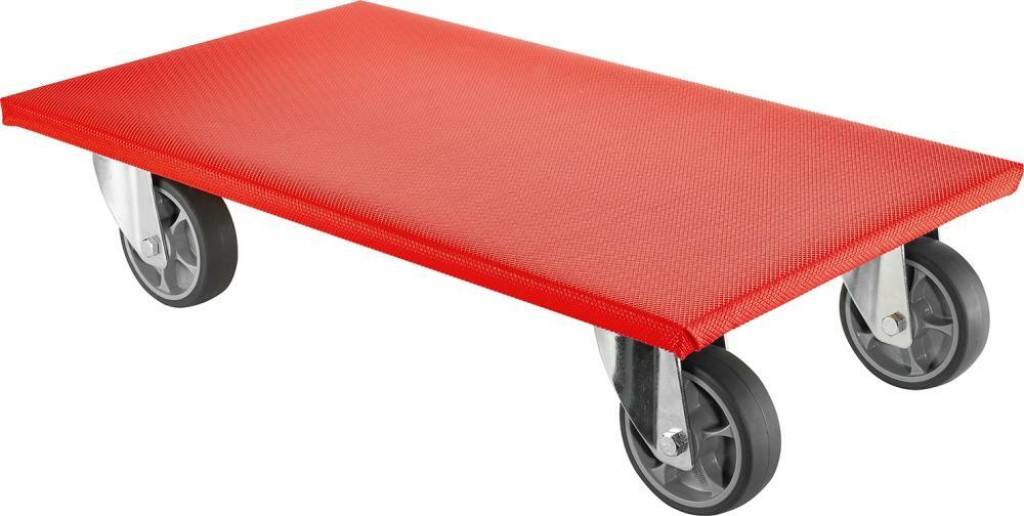 Allzweckroller mit thermoplastischen Rädern Aus 7- bis 9-fach verleimtem Multiplex-Sperrholz Genoppter RutschschutzbelagRäder nicht kreidendHoher Fa