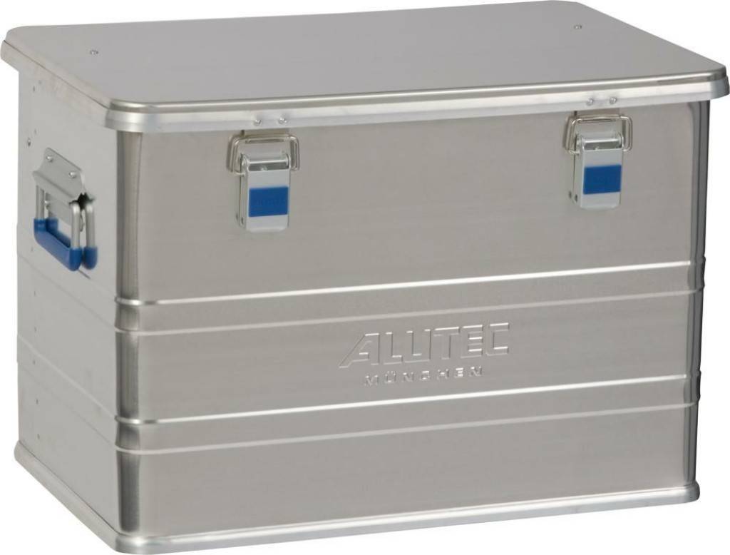 Aluminiumbox, Serie COMFORTTransport- und AufbewahrungsbehälterMit robusten und groß dimensionierten AluminiumprofilenExtrastarker Deckel aus 1,5 mm