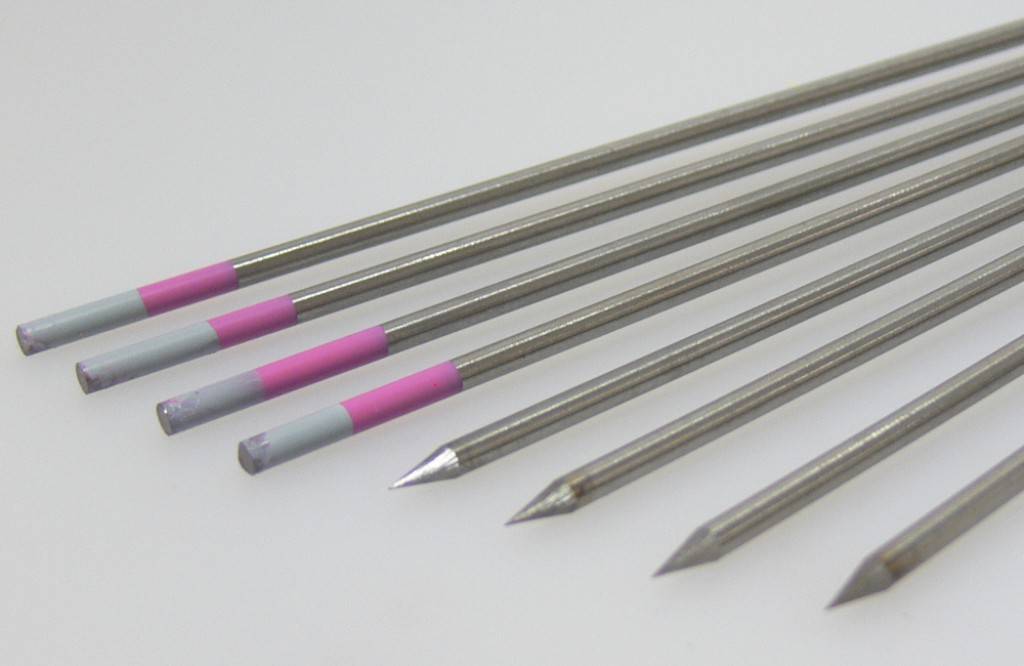 Lymox Lux Elektrode pink-grauStrahlungsfreie Oxide wie keine andere ElektrodeZusammensetzung W bis zu 4 Seltene ErdenEigenschaften Vereint di