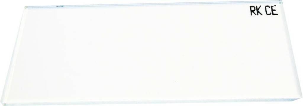 Vorsatzglas, klarAusführung Mit CE-Stempelung.