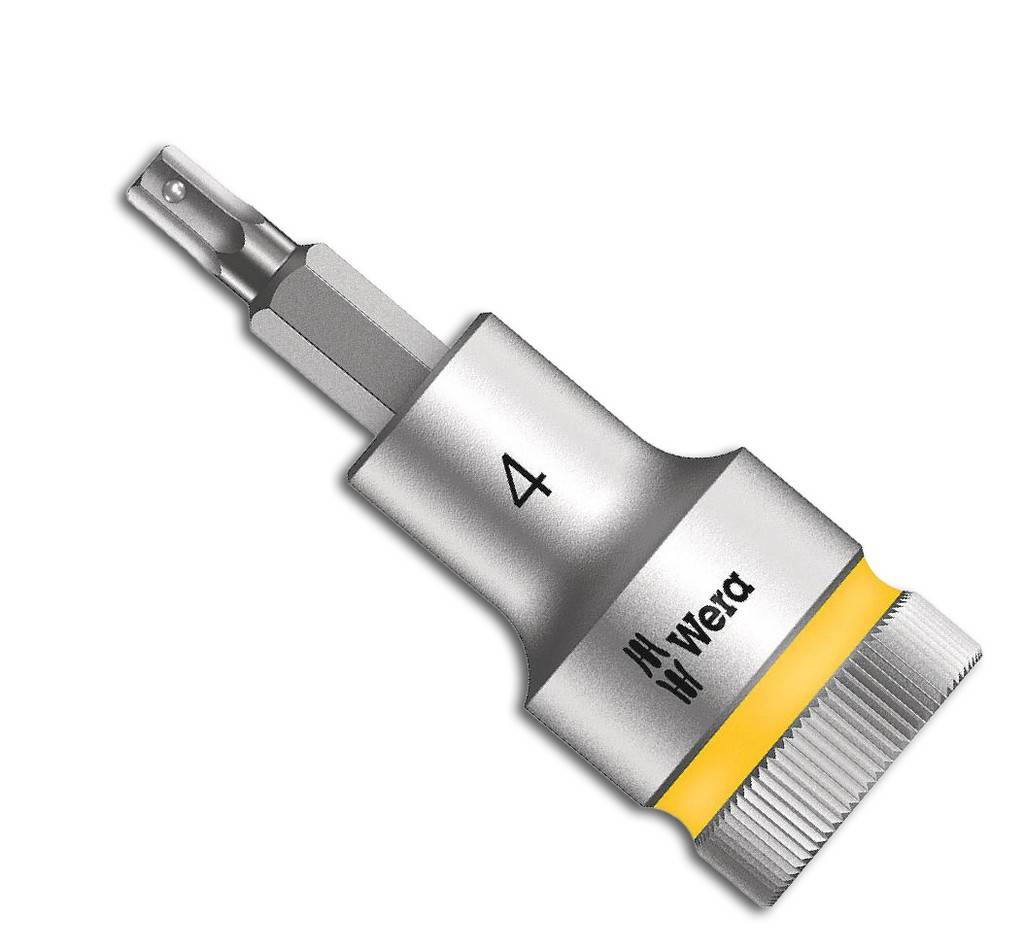 ProduktbeschreibungBit-Nuss mit 1/2" Antrieb und Haltefunktion für besonders komfortables Schrauben mit reduzierter Gefahr des Schraubenverlustes