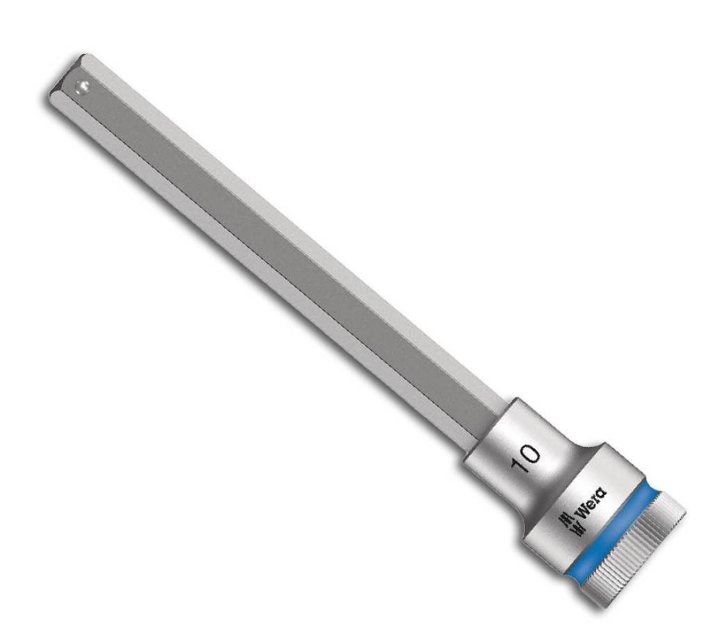 ProduktbeschreibungBit-Nuss mit 1/2" Antrieb und Haltefunktion für besonders komfortables Schrauben mit reduzierter Gefahr des Schraubenverlustes