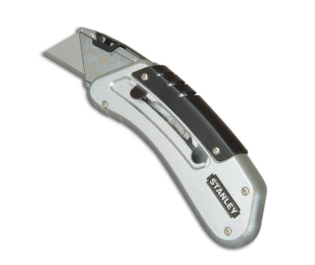 Taschenmesser Quickslide� Nr. 0-10-810 Einziehbare Klinge Klinge und Führung werden gemeinsam ein- und ausgeschoben Schneller Klingenwechs