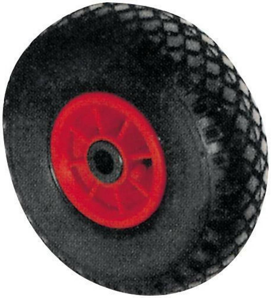 Luftrad D15RollenlagerMaterial Lauffläche GummiMaterial Radkörper KunststoffFarbe Lauffläche schwarz