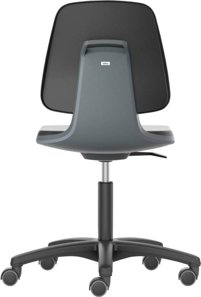 Arbeitsdrehstuhl Modell Labsit 2Sitzpolster schwarzRückenlehne Kunststoff, schwarz, mit 3D-FlexfunktionSitzvorderkante mit FlexfunktionUntergestell